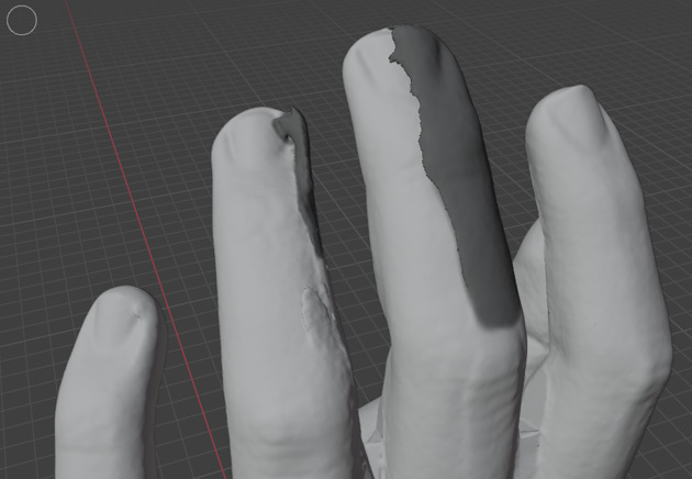 Before detailed correction